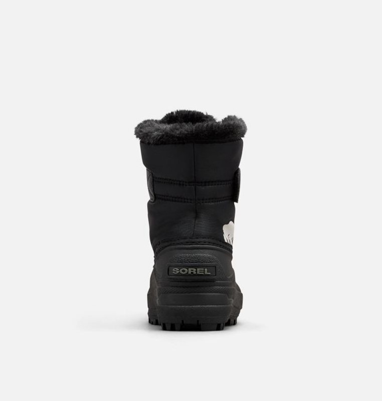 Kids Snow Boots Black - Sorel Childrens Commander™ - 698032-ZNP